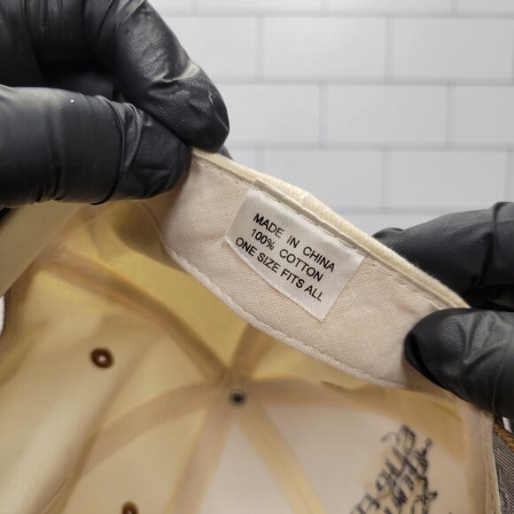 Drew Pearson Super Bowl Champions XXXI Vintage Wave Spell Out Cotton Snapback - Picture 9 of 9